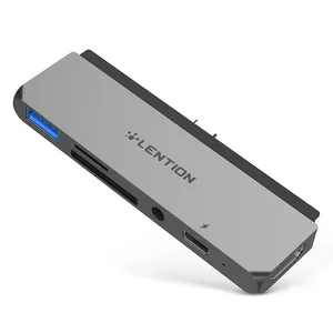  هاب 6 پورت USB-C لنشن مدل CS17