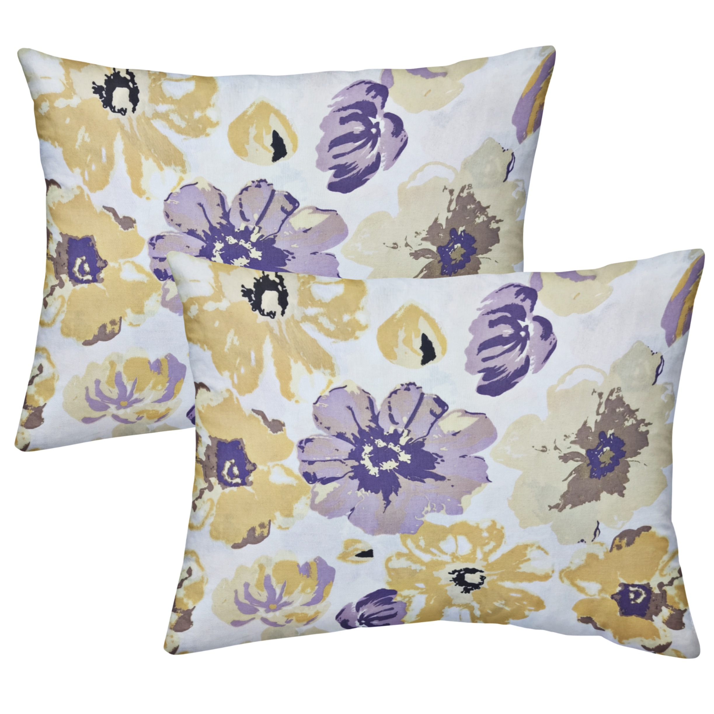 رو بالشی مدل آبرنگی بسته 2 عددی