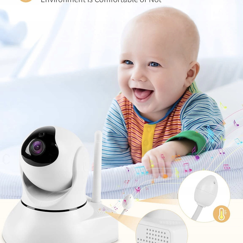 دوربین و مانیتور اتاق کودک مدل bm-5axy101