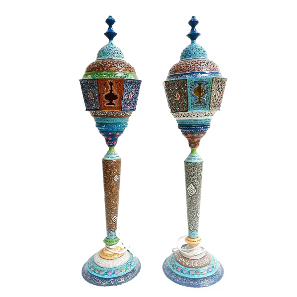 چراغ خواب میناکاری کد 45 مجموعه 2 عددی