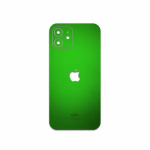 MAHOOT Metallic-Green Cover Sticker for Apple iPhone 12