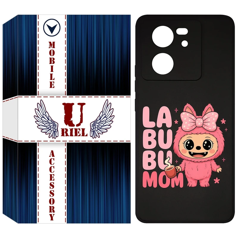 کاور یوریل مدل KSH کد 136 طرح عروسک لبوبو مناسب برای گوشی موبایل شیائومی 13T / 13T Pro / Redmi K60 Ultra