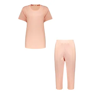 ست تی شرت آستین کوتاه و شلوار زنانه مادر مدل Avina