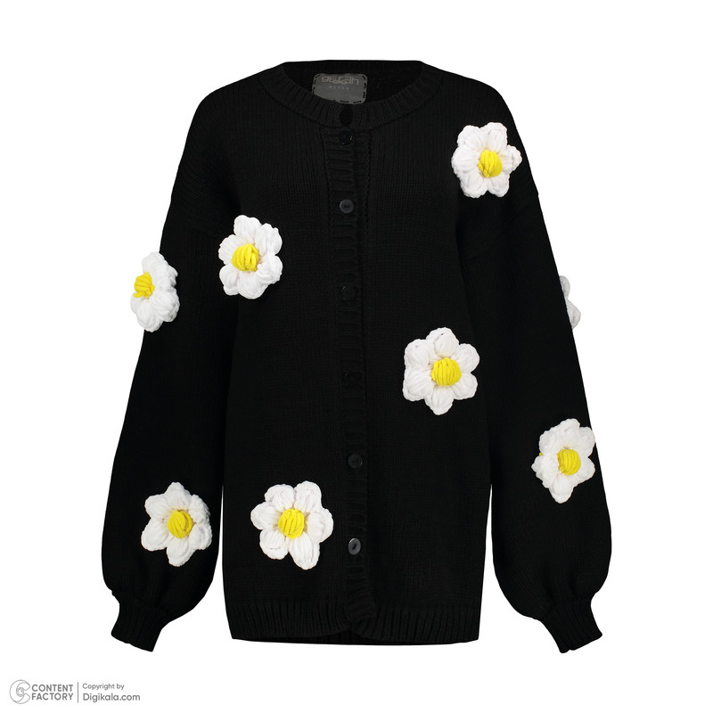 ژاکت زنانه گره استایل مدل بابونه