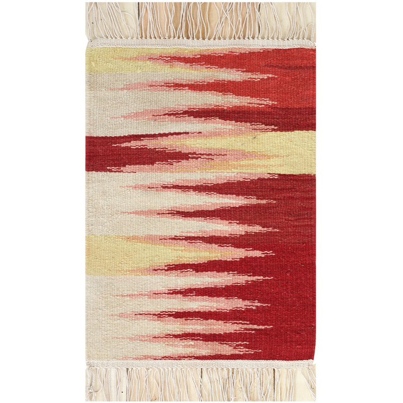 گلیم دستبافت نیم متری فرش هریس کد 101898