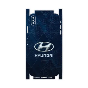 MAHOOT Hyundai-Logo-FullSkin Cover Sticker for Apple iPhone Xs Max