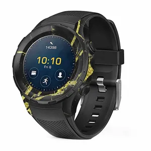 MAHOOT Graphite-Gold-Marble Cover Sticker for Huawei Watch 2 Smartwatch