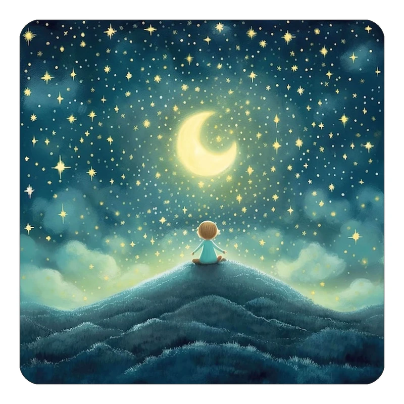 مگنت کاکتی طرح ماه و ستاره مدل mp53126