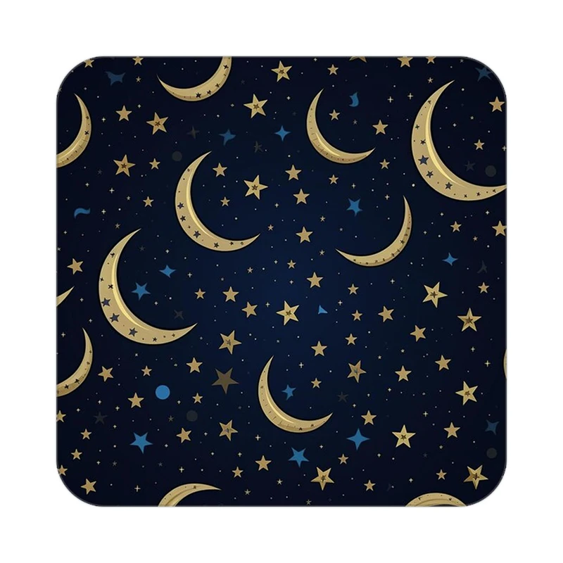 زیر لیوانی کاکتی طرح ماه و ستاره مدل mp52679