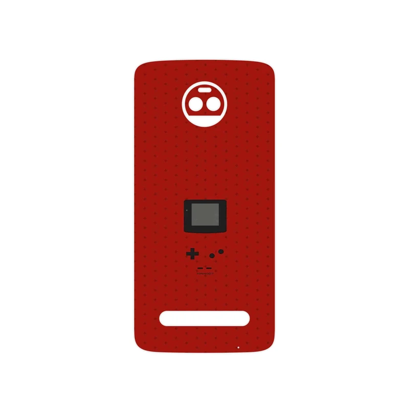 برچسب پوششی ماهوت مدل Minimal GameBoy Icon مناسب برای گوشی موبایل موتورولا Moto Z2 Force