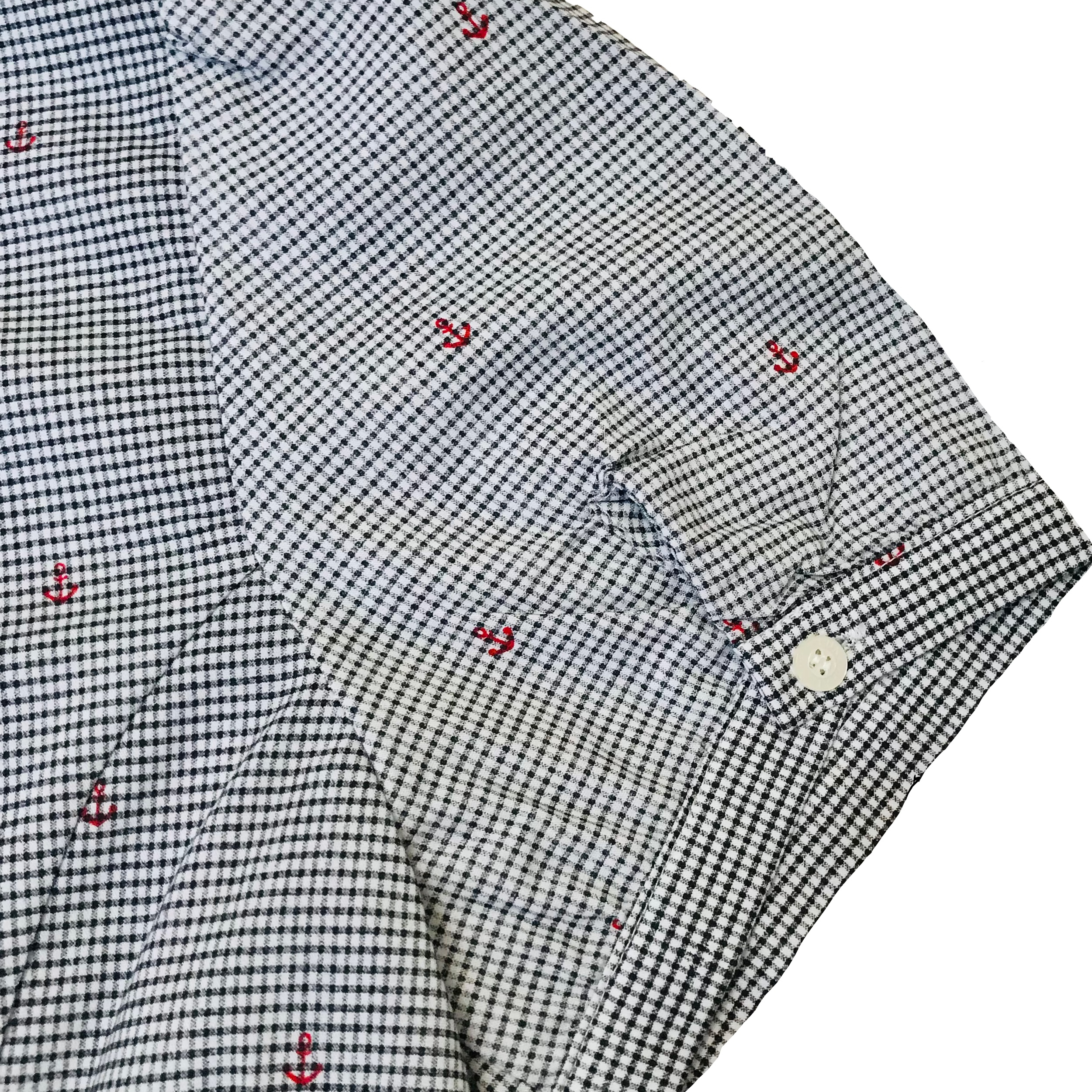 شومیز آستین کوتاه زنانه مدل اندامی آستین پفی