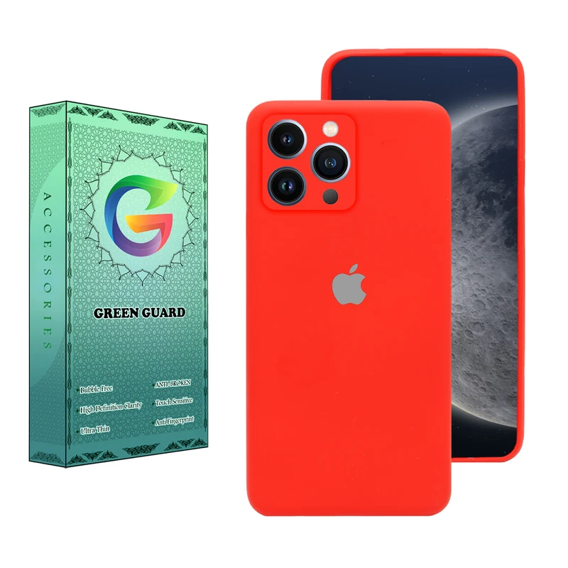 کاور گرین گارد مدل Ziro طرح سیلیکونی مناسب برای گوشی موبایل اپل IPhone 13 Pro Max