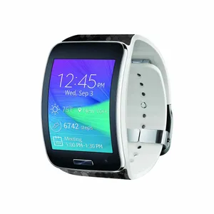 برچسب ماهوت طرح Honey-Comb-Circle مناسب برای ساعت هوشمند سامسونگ Galaxy Gear S