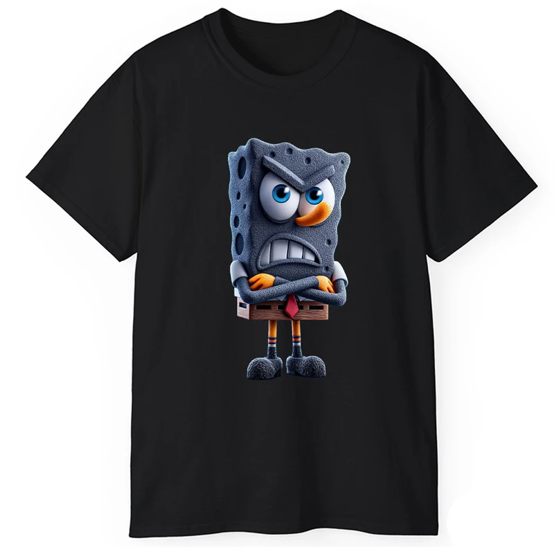 تی‌شرت آستین کوتاه مردانه پاد آفرین مدل باب 63