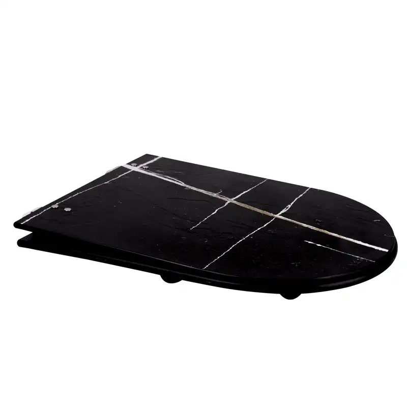 در توالت فرنگی مدل سنگ کوارتز نیم دایره نویر