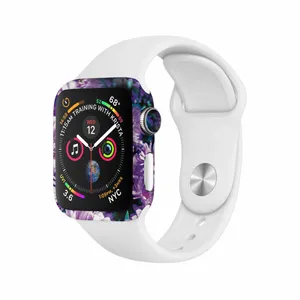 MAHOOT Purple_Flower Cover Sticker for Apple Watch Watch 4 40mm