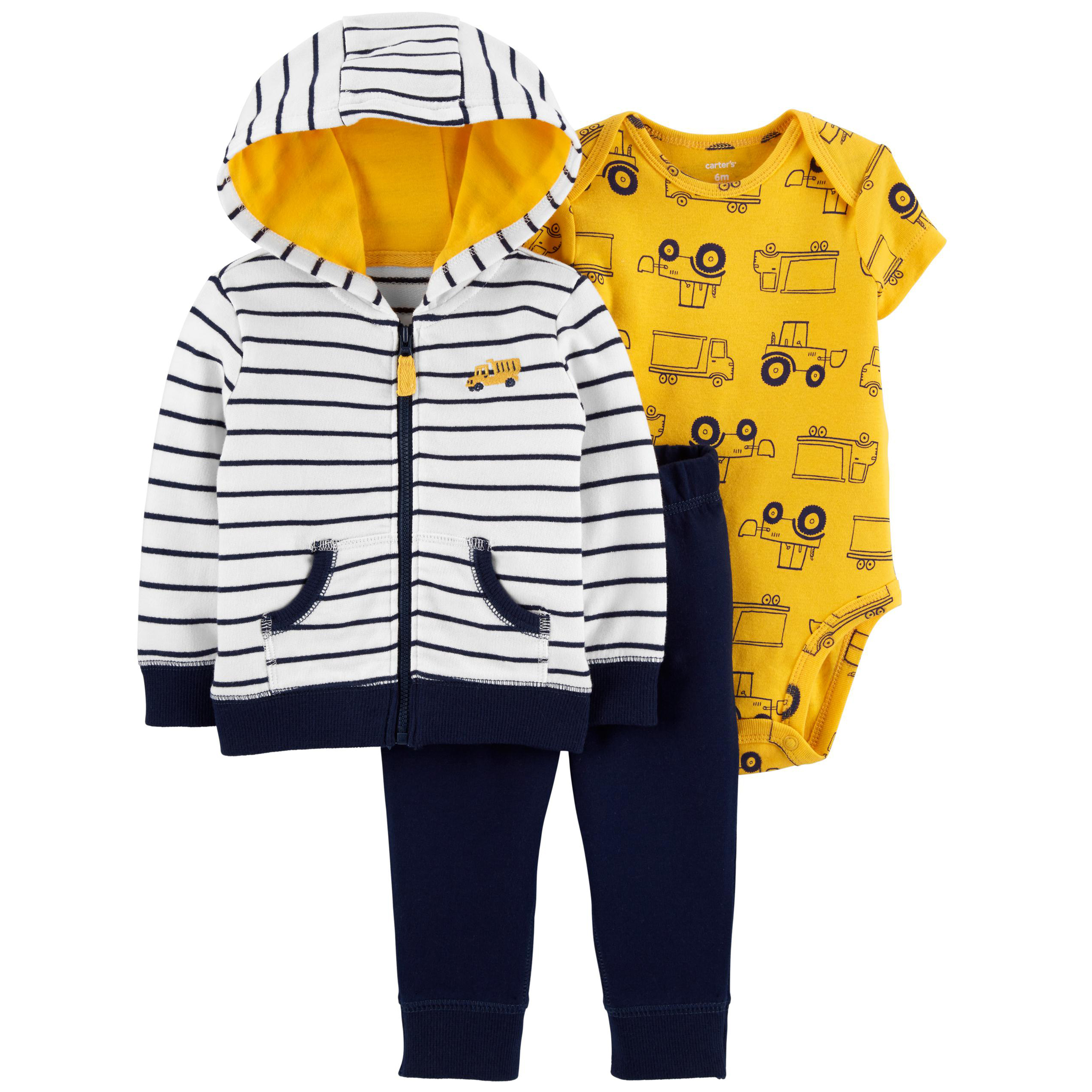 ست 3 تکه لباس نوزادی پسرانه کارترز کد 1320