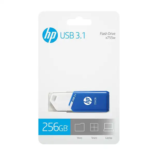 فلش مموری اچ پی مدل USB 3.1 X755W ظرفیت 256 گیگابایت