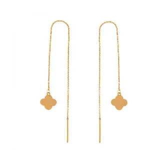 گوشواره طلا 18 عیار زنانه آمانژ کد 12540D9184