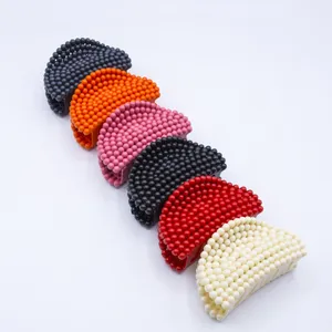 کلیپس مو زنانه مدل fire smalball بسته 6 عددی