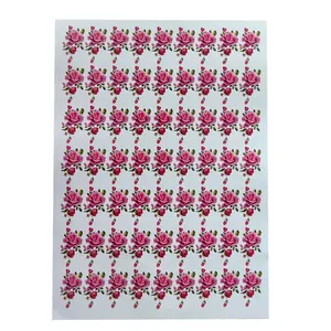 برچسب ترنسفر مدل شکوفه رز کد 0069