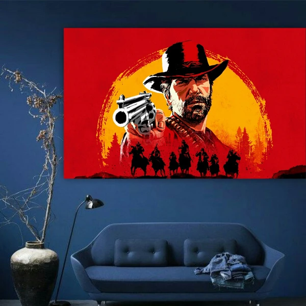  پوستر دیواری طرح سه تفنگ دار مدل PD307