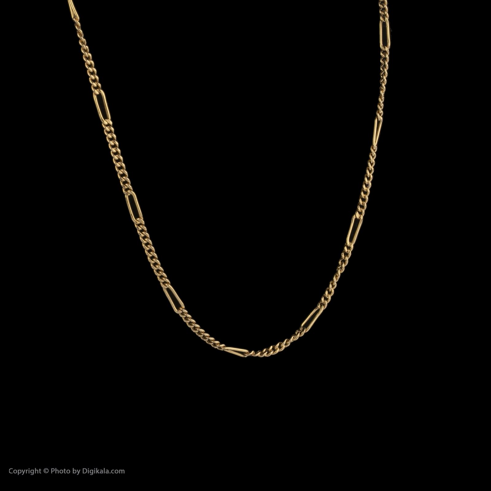 زنجیر طلا 18 عیار زنانه مایا ماهک مدل MM1073 -  - 3