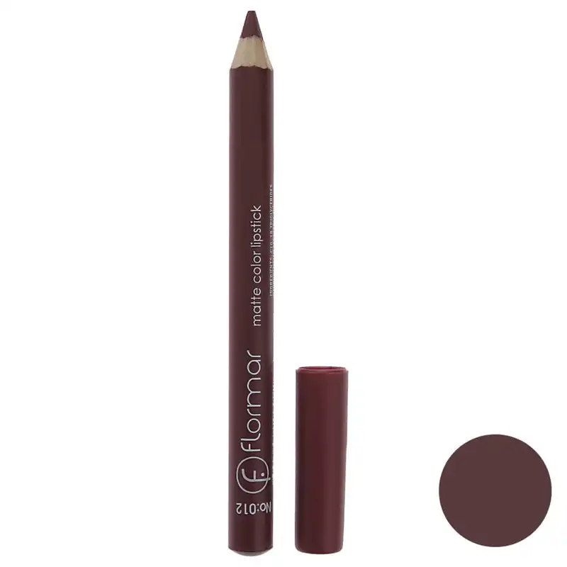 رژ لب مدادی فلورمار شماره 12