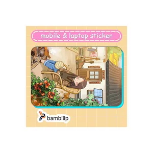 استیکر بامبیلیپ مدل کارت عابر طرح گربه،کیوت، فانتزی کد 5708136