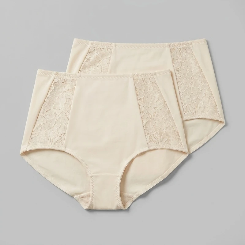 شورت گنی زنانه اسمارا مدل MiederSlips S442819 مجموعه 2 عددی
