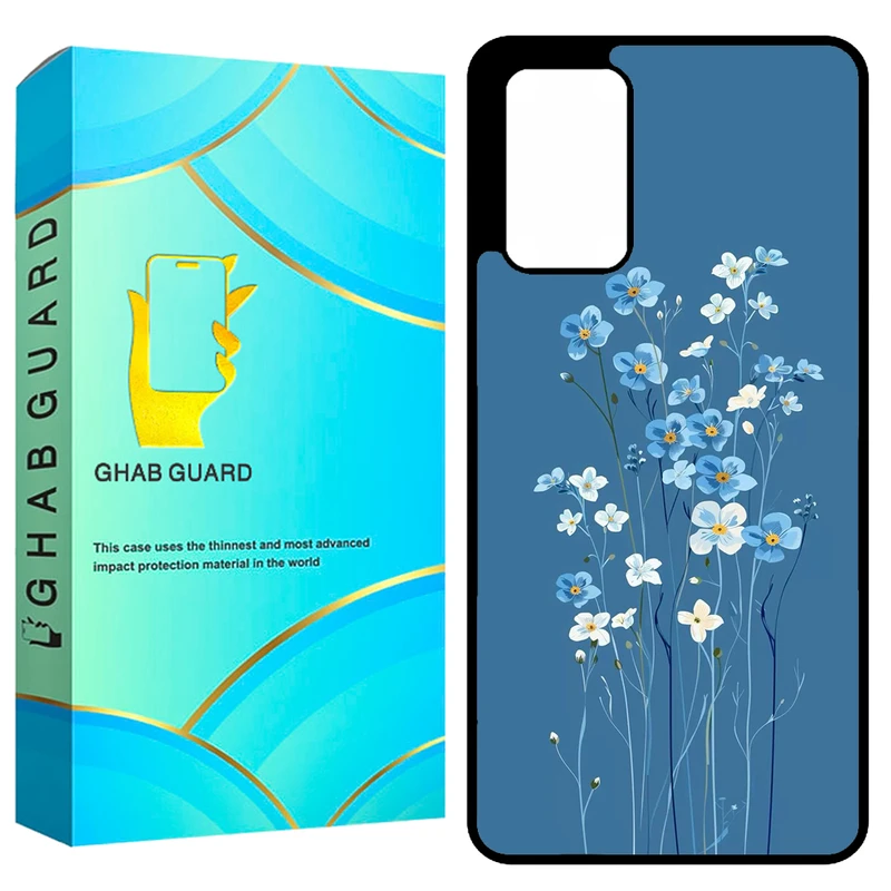 کاور قاب گارد طرح گل مدل GCHPA72 مناسب برای گوشی موبایل سامسونگ Galaxy A72 4G