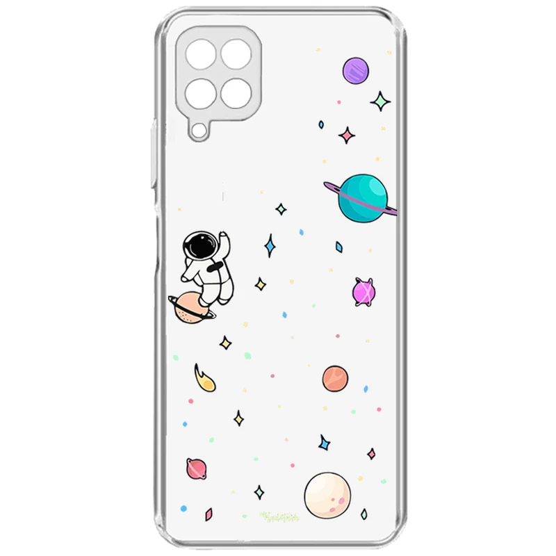 کاور طرح Spaceman مناسب برای گوشی موبایل سامسونگ  Galaxy A22 4G