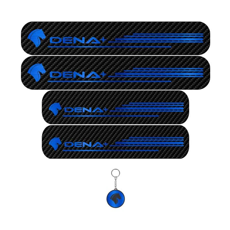 برچسب پارکابی خودرو لندمون کد LC012 MB مناسب برای دناپلاس مجموعه 4عددی به همراه جاکلیدی