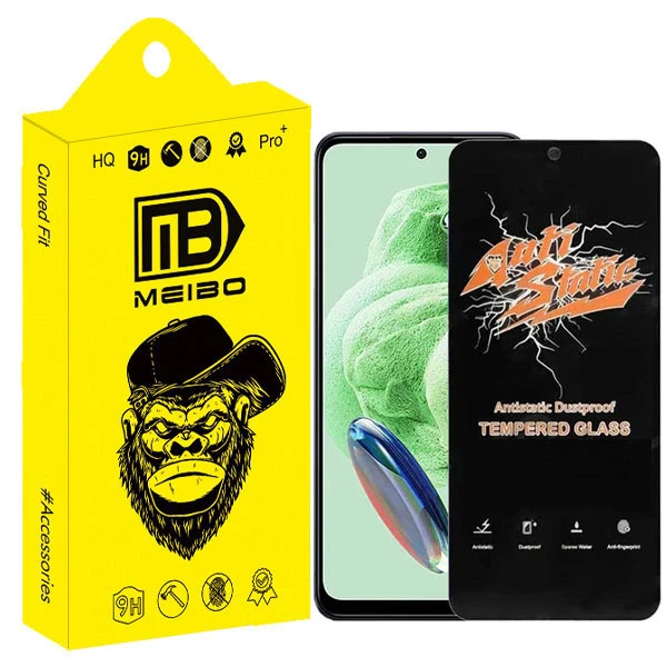محافظ صفحه نمایش میبو مدل انتی استاتیک مناسب برای گوشی موبایل شیائومی  RM 12 4G / 5G / NOTE 12R / POCO M6 PRO