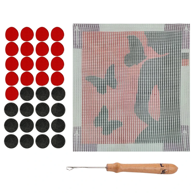 بسته فرشینه بافی مدل 6022 مجموعه 34 عددی