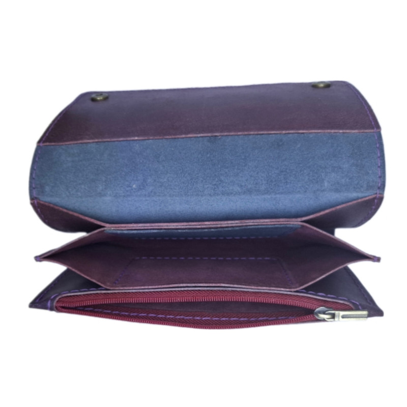 کیف پول زنانه مدل ChDD1 طرح دست دوز