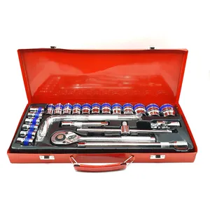 آچار بکس جی ان ترد کد773892 مجموعه 24 عددی