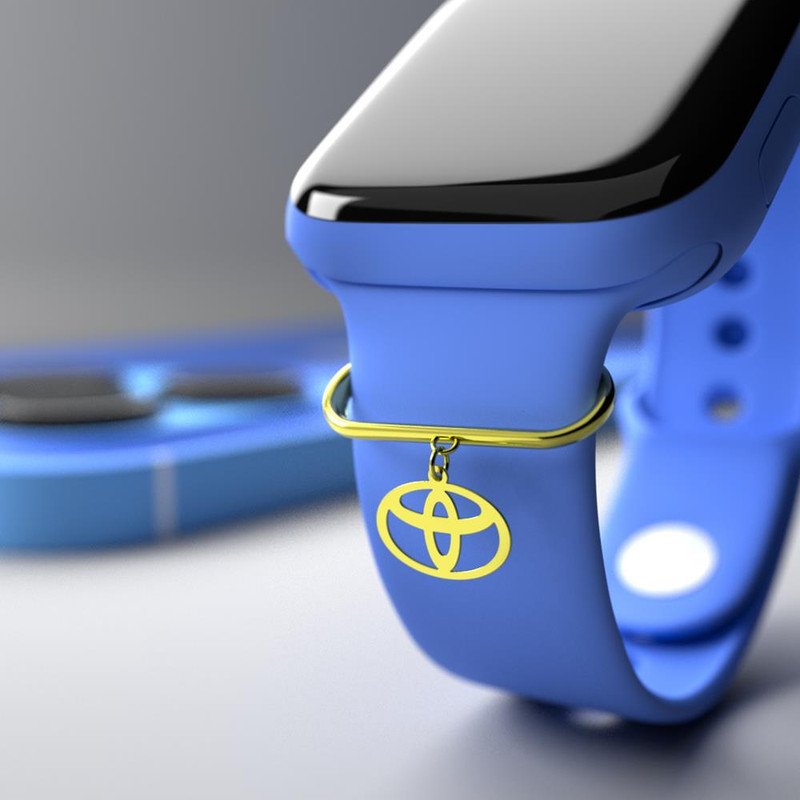 آویز ساعت طلا 18 عیار زنانه مدوپد کد SK1-1810