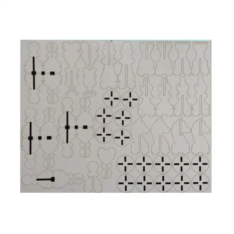 مهره شطرنج کد 16x2 مجموعه 32 عددی