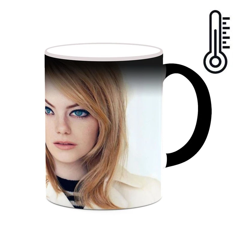 ماگ حرارتی کاکتی طرح اما استون Emma Stone مدل mgh25956