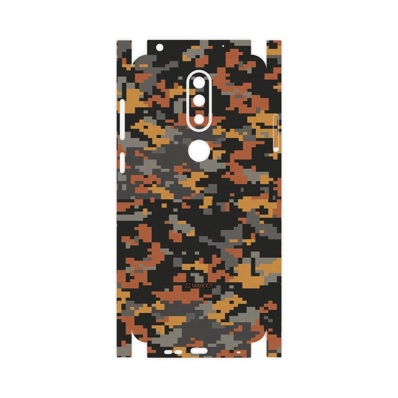 برچسب پوششی ماهوت مدل Army-Autumn-pixel-FullSkin مناسب برای گوشی موبایل نوکیا 6.1 Plus