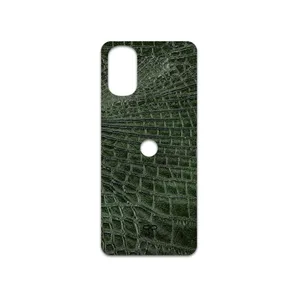 MAHOOT Green-Crocodile-Leather Cover Sticker for Motorola Moto G22