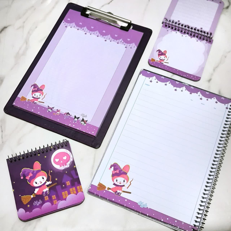 بسته لوازم تحریر دایان مدل کرومی 08 مجموعه سه عددی