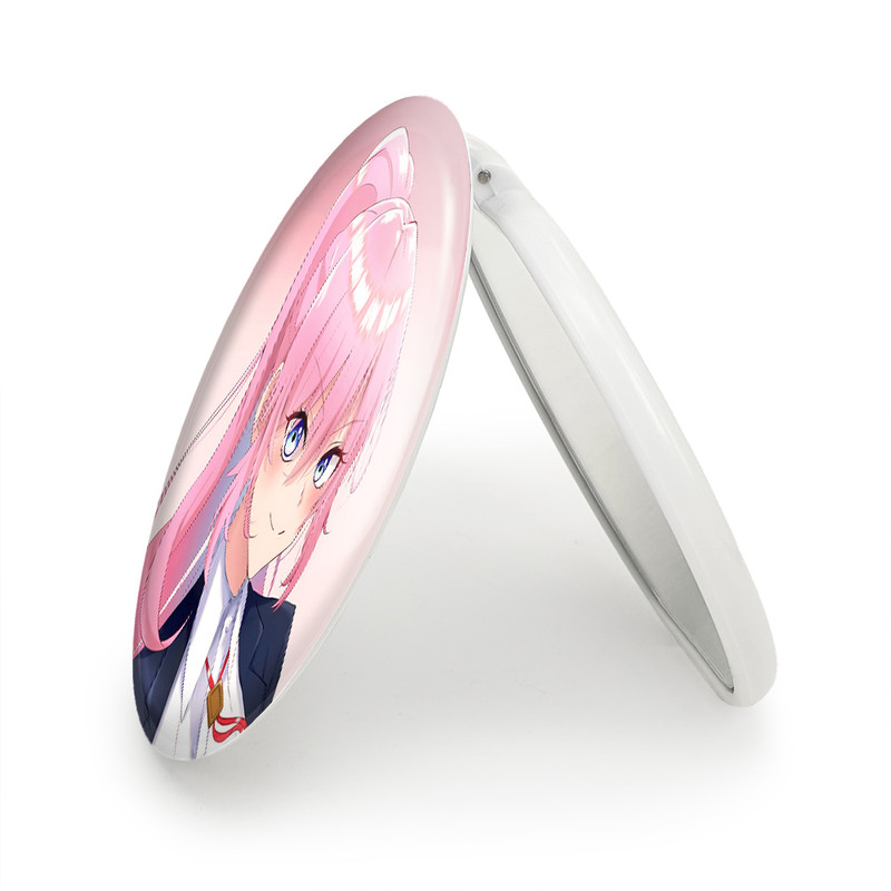 آینه جیبی خندالو طرح شیکیموری سان انیمه شیکیموری مدل تاشو کد 15881