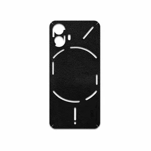MAHOOT Black-Leather Cover Sticker for Nothing Phone 2
