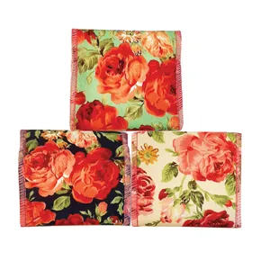 جانماز مدل گل گلی دخترانه کد 02 مجموعه 3 عددی