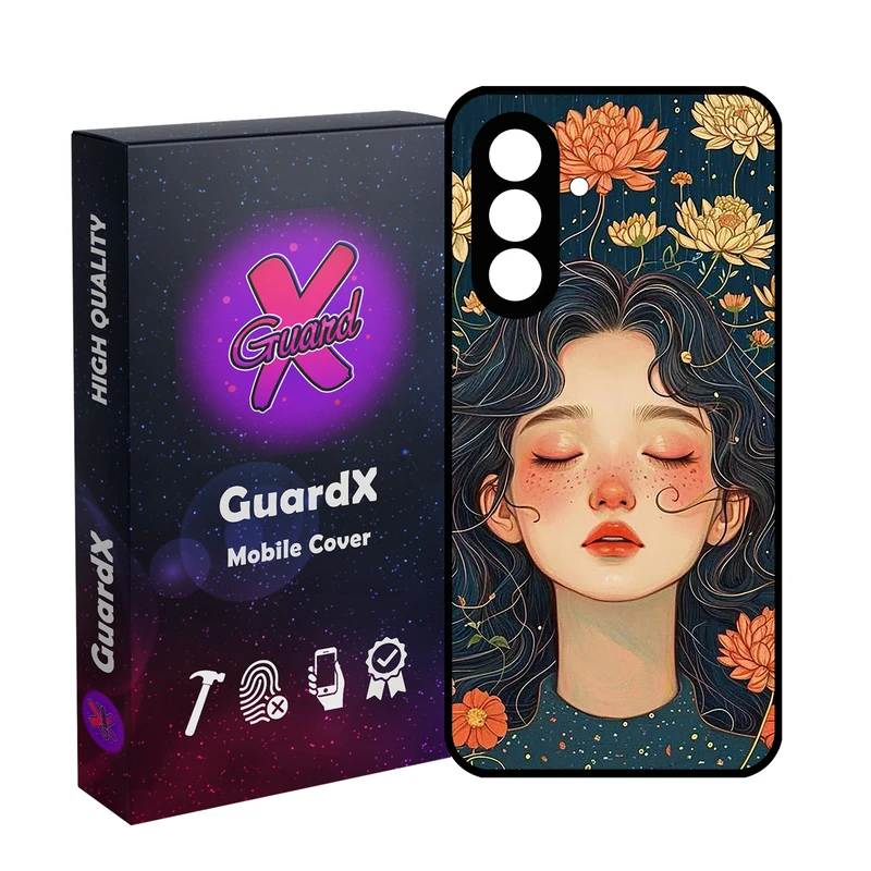 کاور گارد ایکس طرح دخترونه مدل 10770 مناسب برای گوشی موبایل سامسونگ Galaxy S24 FE