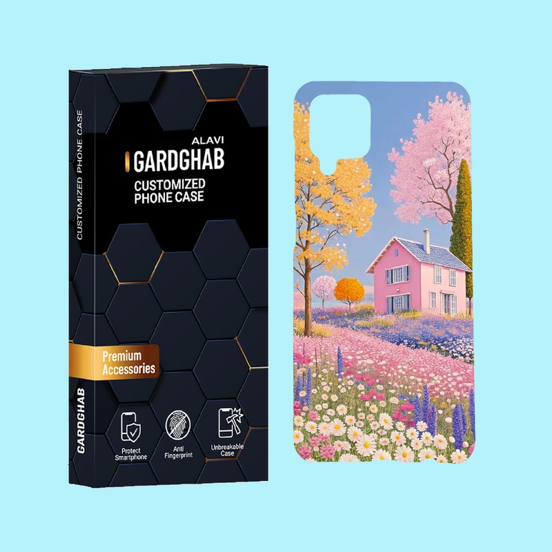 کاور گارد قاب علوی مدل منظره و طبیعت مناسب برای گوشی موبایل سامسونگ Galaxy A12