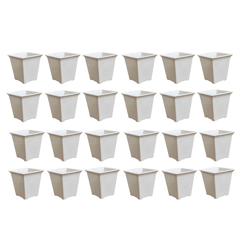 گلدان مدل مکعبی مینیاتوری مجموعه 24 عددی