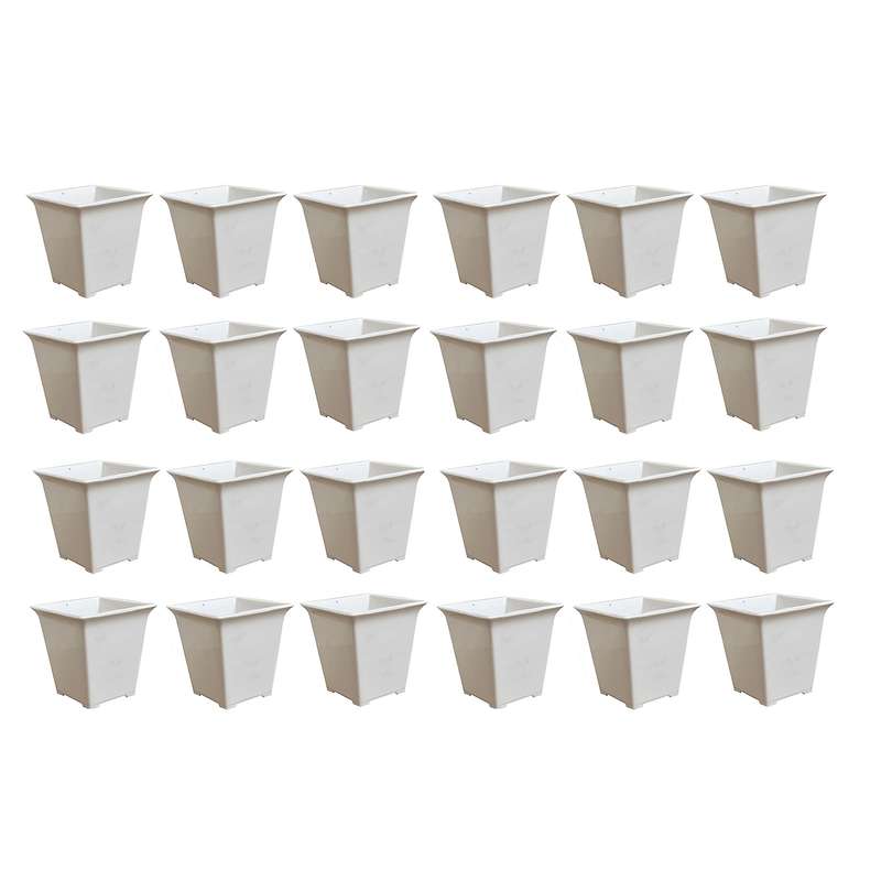 گلدان مدل مکعبی مینیاتوری مجموعه 24 عددی